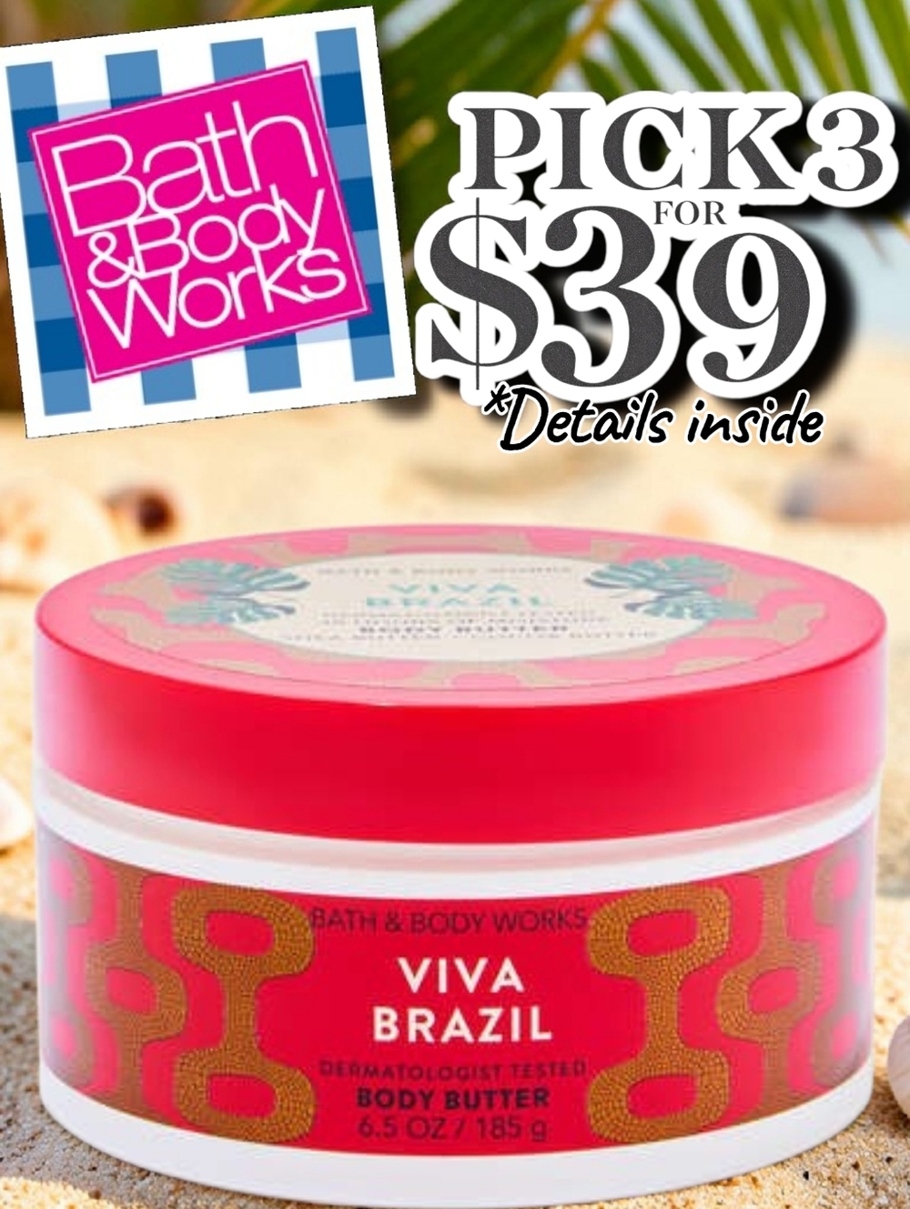 Bath & Body Works Viva Brazil Body Butter